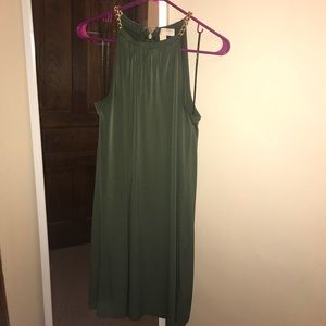Green Michael Kors shift dress